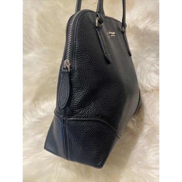 Kate Spade‎ New York Carolyn Black Pebble Leather Shoulder Bag / Purse - Picture 2 of 8